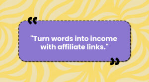 Beginner's guide to earning from blogs with affiliate links.